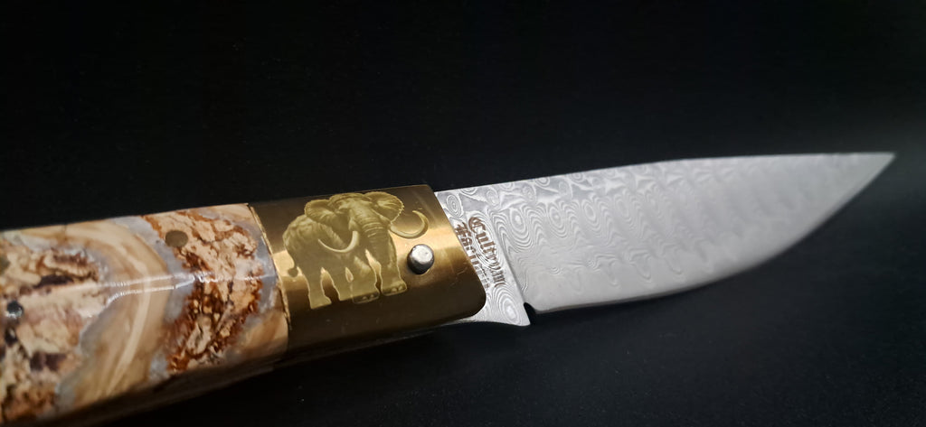 COLTELLO ARTIGIANALE IN STILE DORGALESE