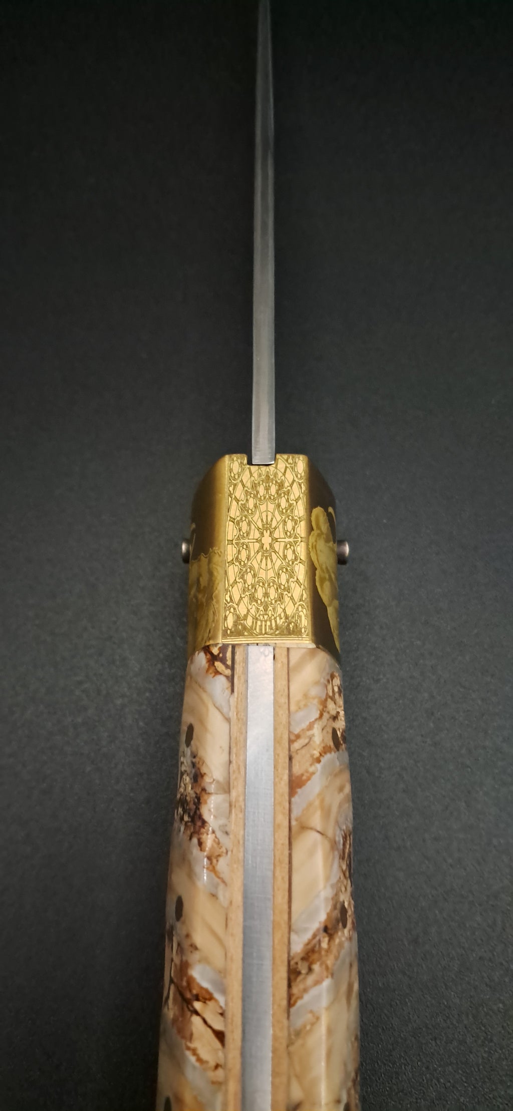 COLTELLO ARTIGIANALE IN STILE DORGALESE