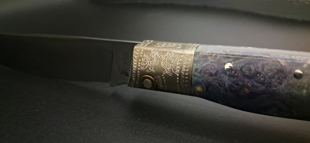 COLTELLO ARTIGIANALE IN STILE DORGALESE