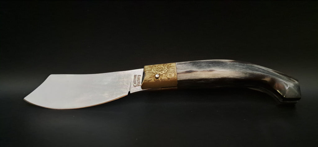 COLTELLO ARTIGIANALE IN STILE SCUOIO