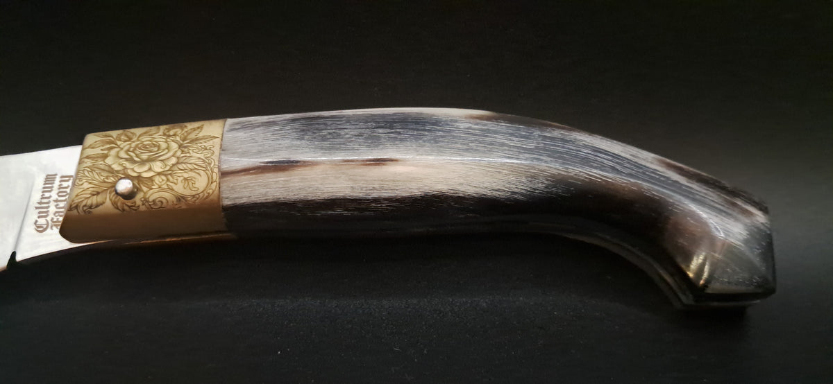 COLTELLO ARTIGIANALE IN STILE SCUOIO