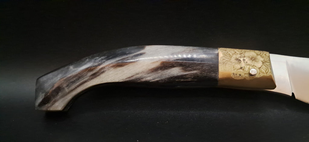 COLTELLO ARTIGIANALE IN STILE SCUOIO