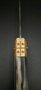 COLTELLO ARTIGIANALE IN STILE SCUOIO