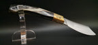 COLTELLO ARTIGIANALE IN STILE SCUOIO