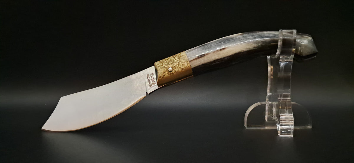 COLTELLO ARTIGIANALE IN STILE SCUOIO