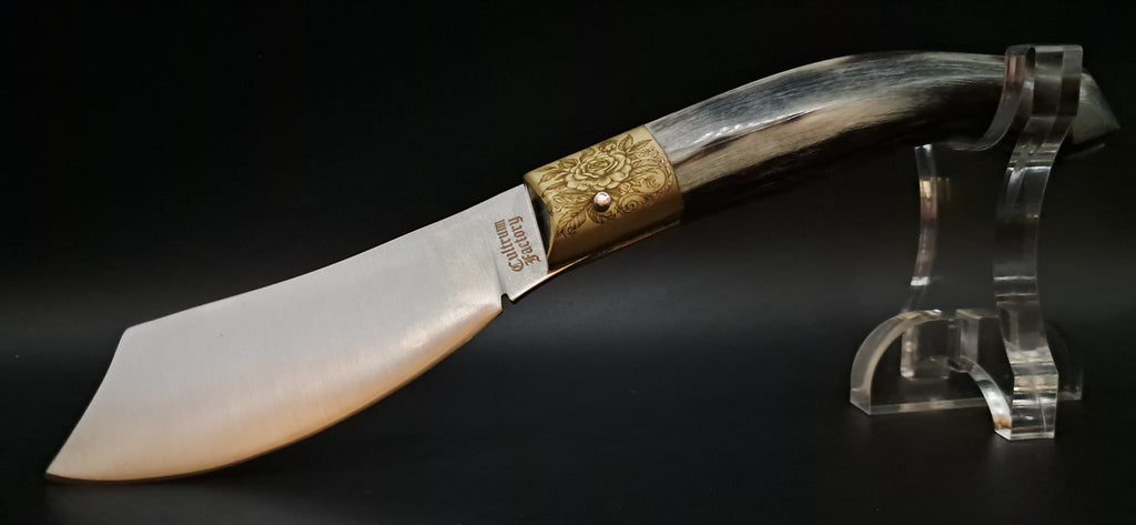 COLTELLO ARTIGIANALE IN STILE SCUOIO