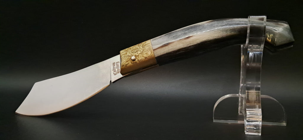 COLTELLO ARTIGIANALE IN STILE SCUOIO