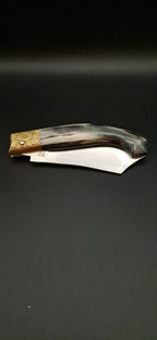 COLTELLO ARTIGIANALE IN STILE SCUOIO