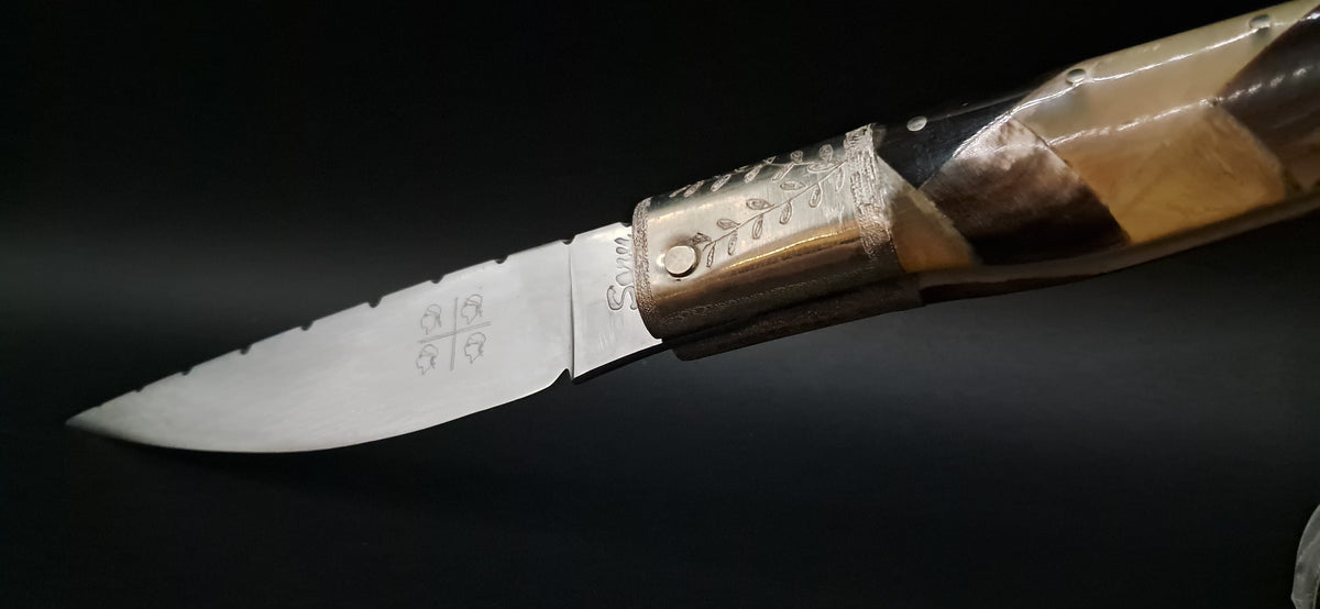COLTELLO ARTIGIANALE IN STILE CAMPIDANESE