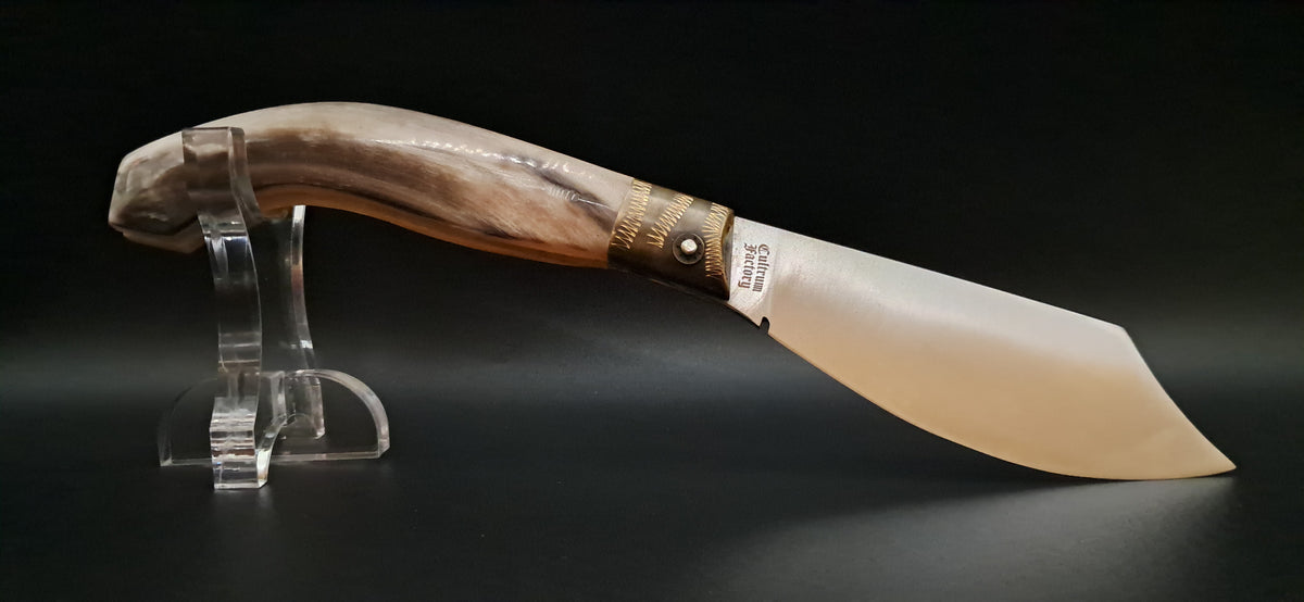 COLTELLO ARTIGIANALE IN STILE SCUOIO