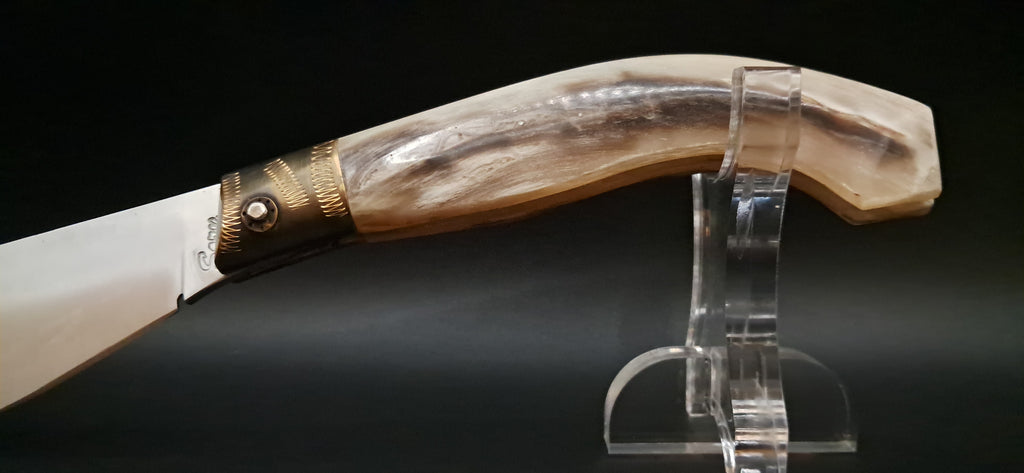 COLTELLO ARTIGIANALE IN STILE SCUOIO