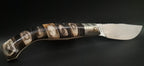 COLTELLO ARTIGIANALE IN STILE SCUOIO