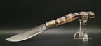 COLTELLO ARTIGIANALE IN STILE SCUOIO