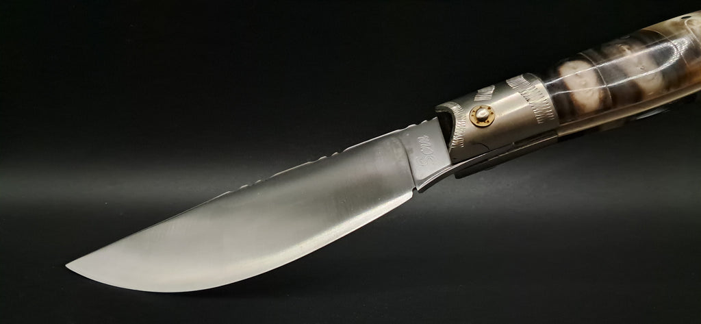 COLTELLO ARTIGIANALE IN STILE SCUOIO