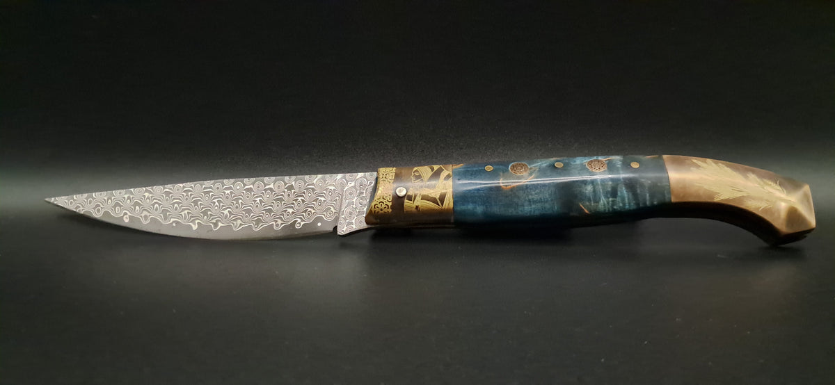 COLTELLO ARTIGIANALE IN STILE DORGALESE
