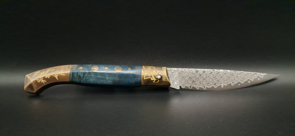 COLTELLO ARTIGIANALE IN STILE DORGALESE
