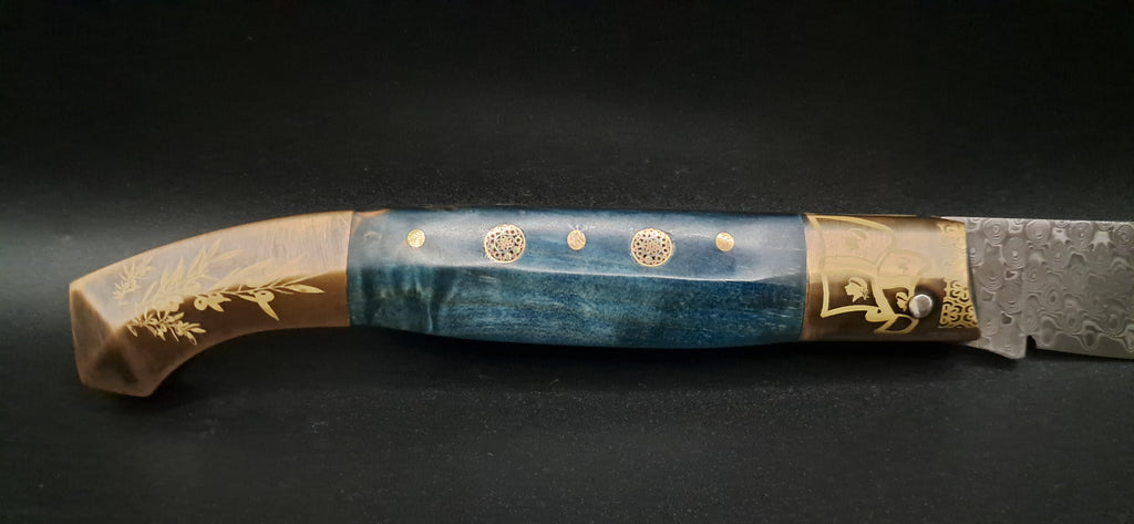 COLTELLO ARTIGIANALE IN STILE DORGALESE