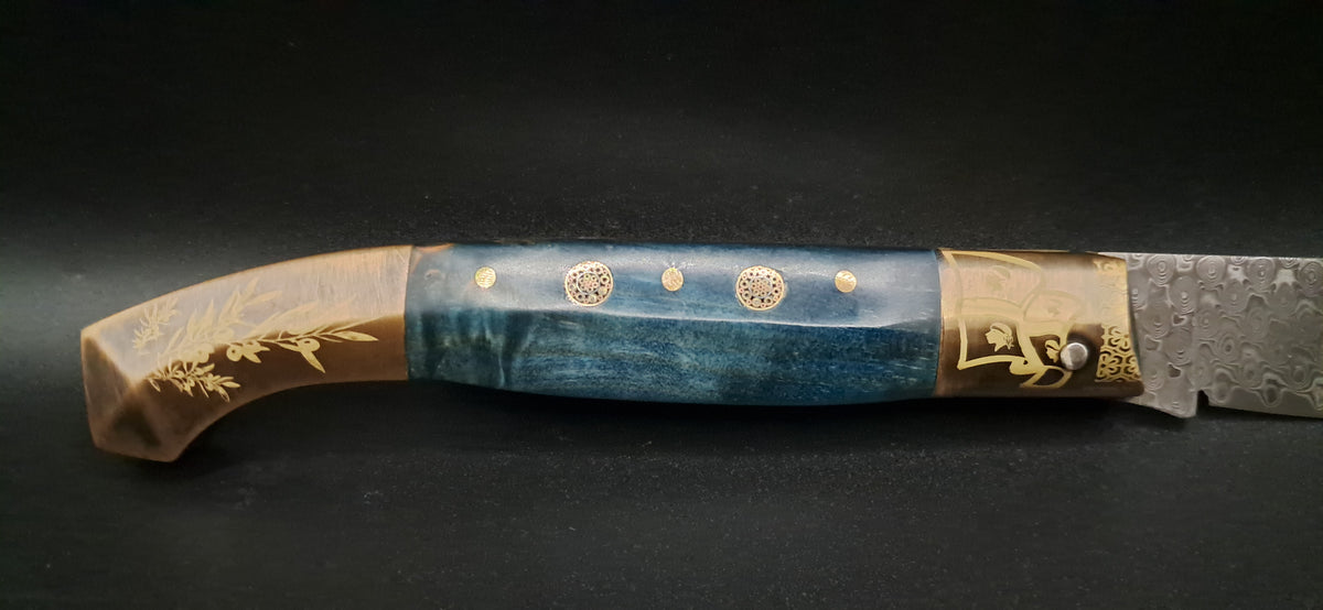 COLTELLO ARTIGIANALE IN STILE DORGALESE