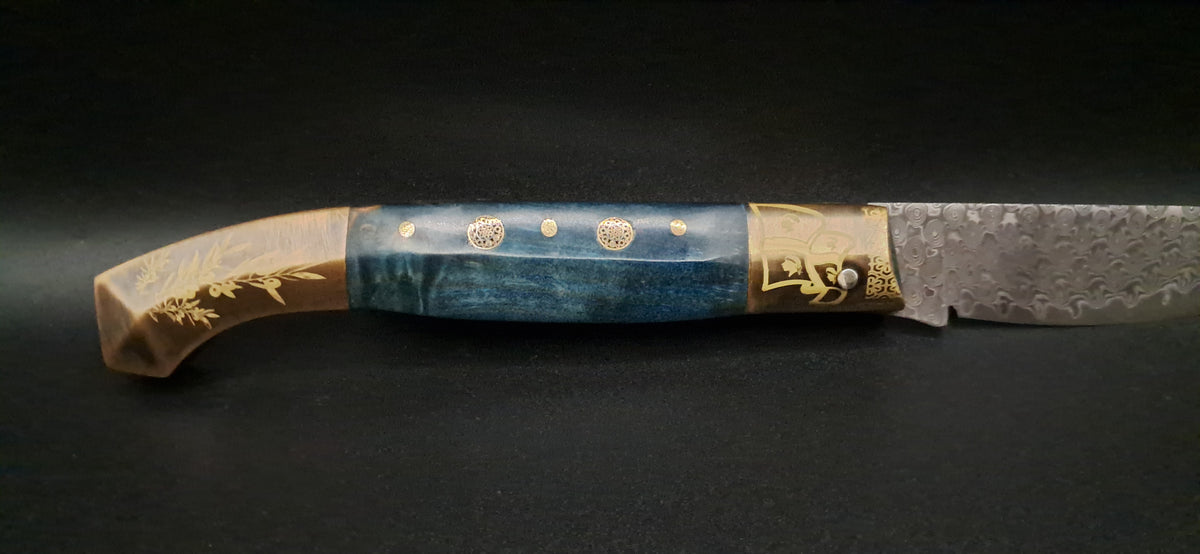COLTELLO ARTIGIANALE IN STILE DORGALESE