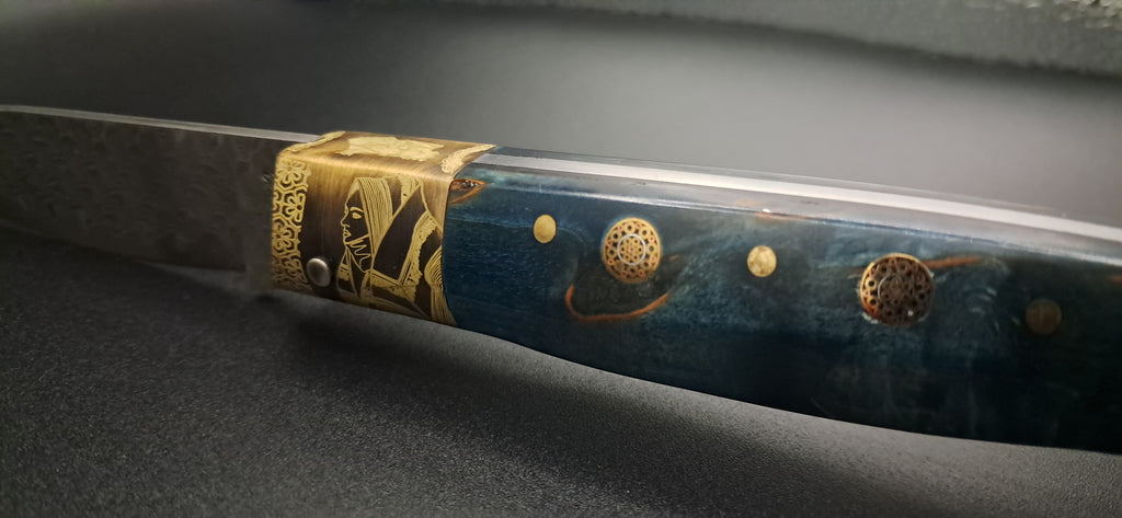 COLTELLO ARTIGIANALE IN STILE DORGALESE