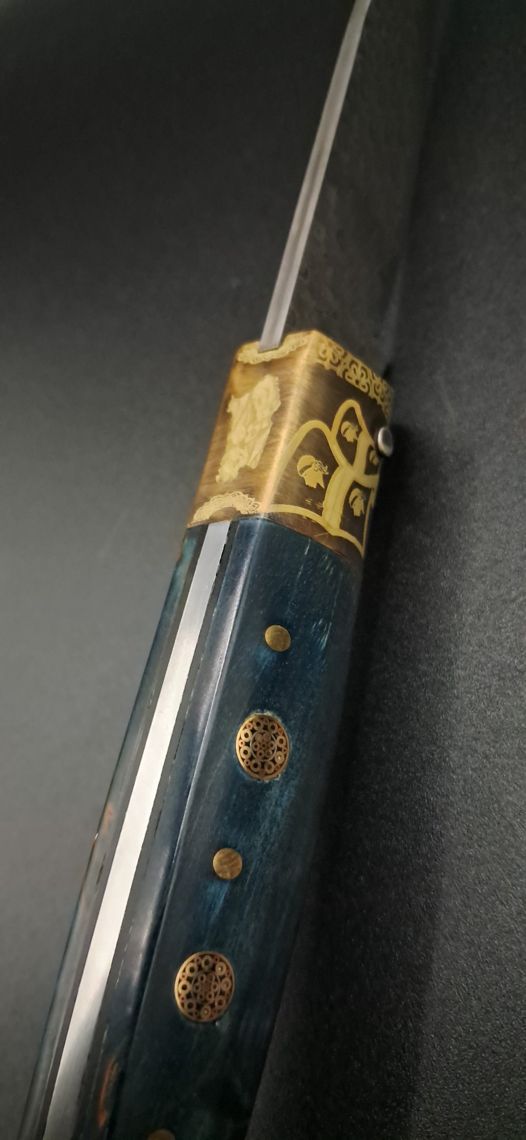 COLTELLO ARTIGIANALE IN STILE DORGALESE