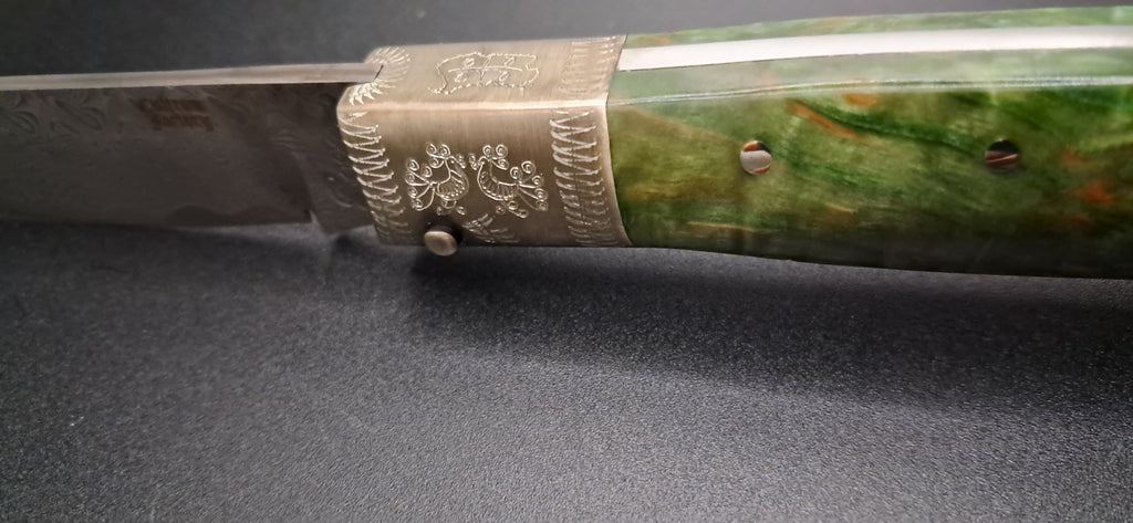 COLTELLO ARTIGIANALE IN STILE DORGALESE