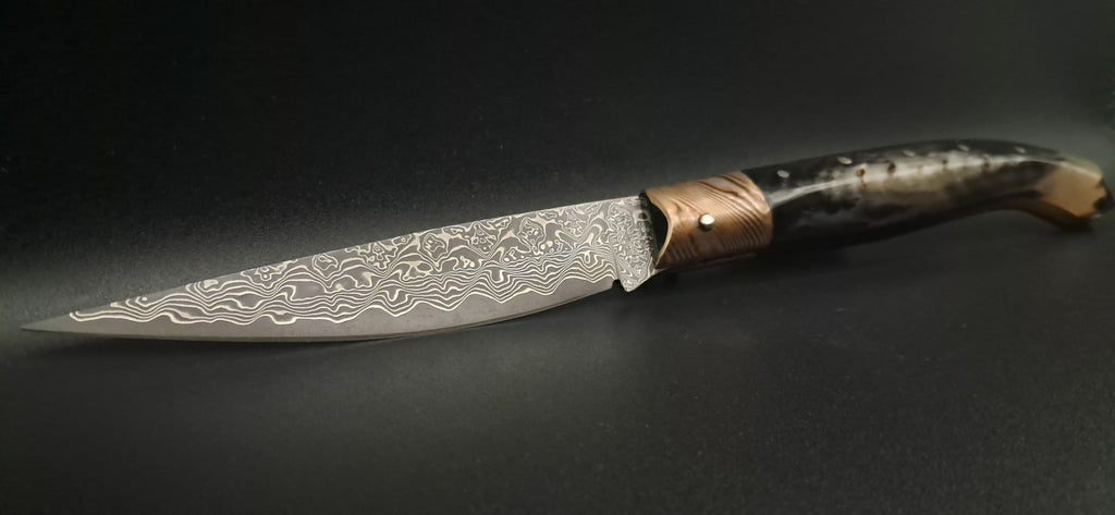 COLTELLO ARTIGIANALE IN STILE DORGALESE
