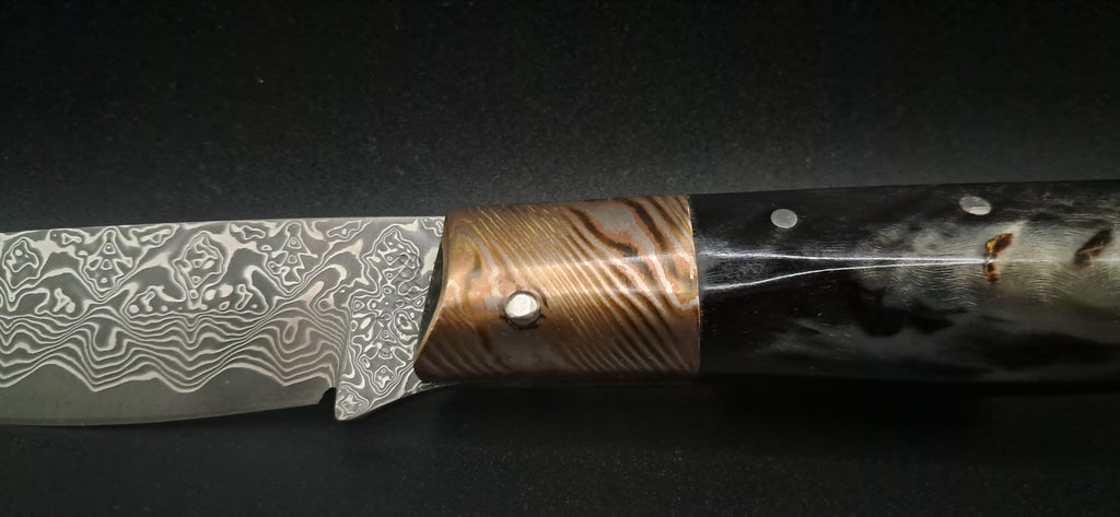 COLTELLO ARTIGIANALE IN STILE DORGALESE