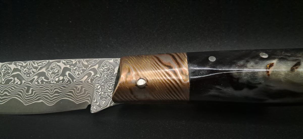 COLTELLO ARTIGIANALE IN STILE DORGALESE