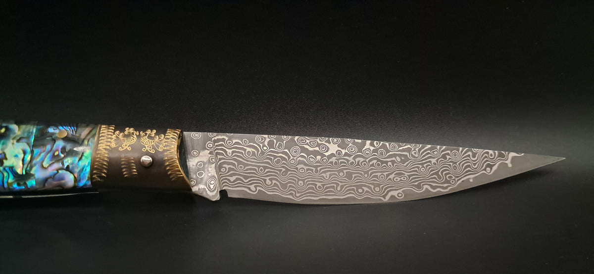 COLTELLO ARTIGIANALE IN STILE DORGALESE