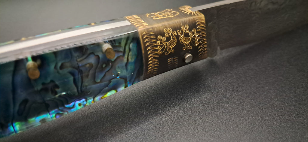 COLTELLO ARTIGIANALE IN STILE DORGALESE
