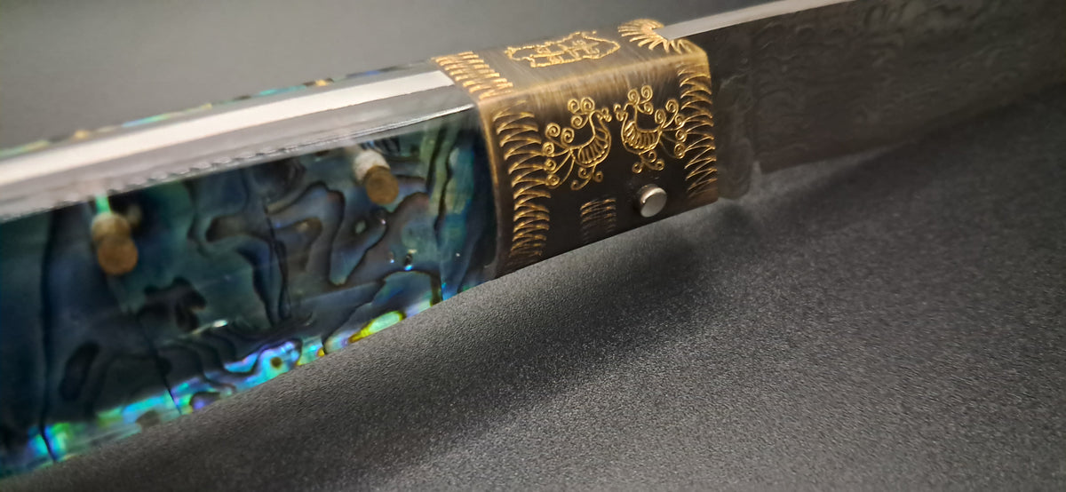 COLTELLO ARTIGIANALE IN STILE DORGALESE