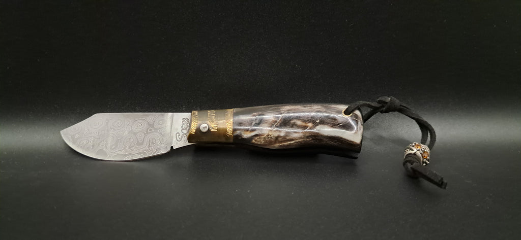 COLTELLO ARTIGIANALE SCUOIETTO