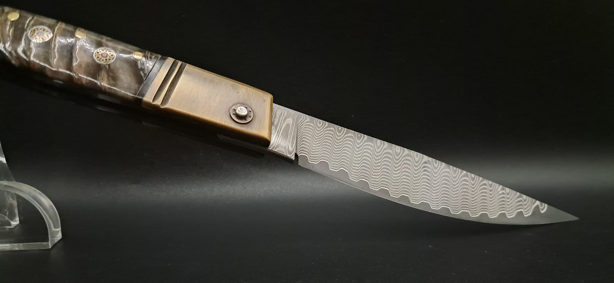 COLTELLO ARTIGIANALE IN STILE LOGUDORESE