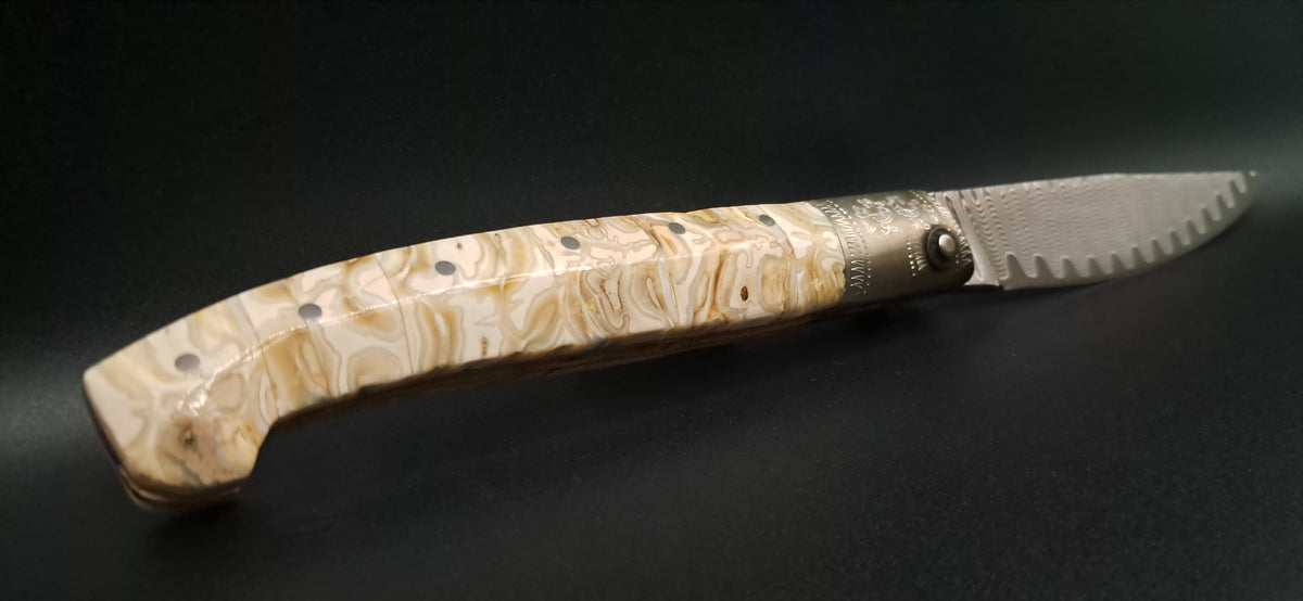 COLTELLO ARTIGIANALE IN STILE PATTADESE
