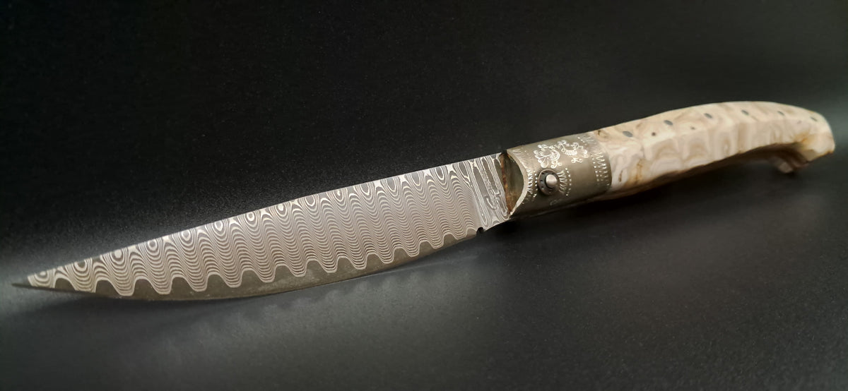 COLTELLO ARTIGIANALE IN STILE PATTADESE