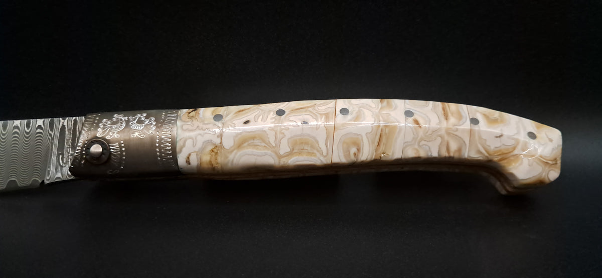 COLTELLO ARTIGIANALE IN STILE PATTADESE