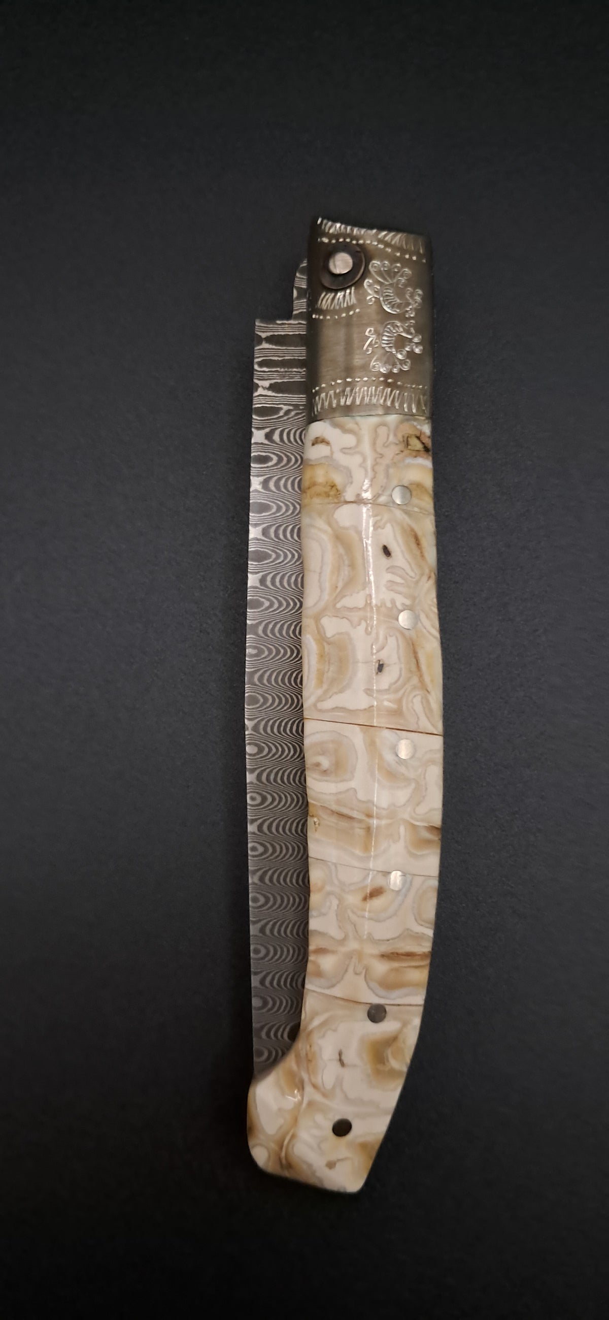 COLTELLO ARTIGIANALE IN STILE PATTADESE