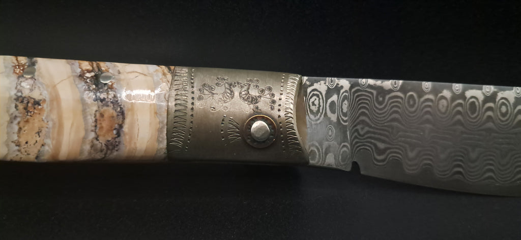 COLTELLO ARTIGIANALE IN STILE DORGALESE