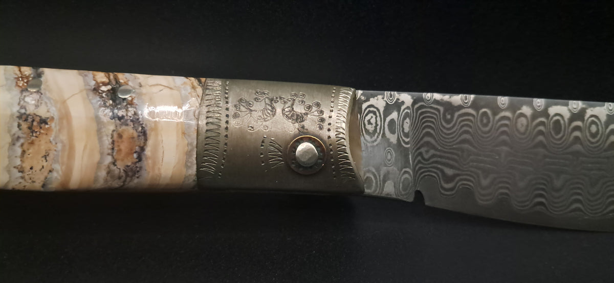 COLTELLO ARTIGIANALE IN STILE DORGALESE