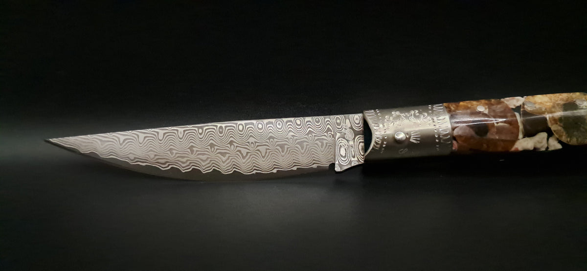 COLTELLO ARTIGIANALE IN STILE DORGALESE