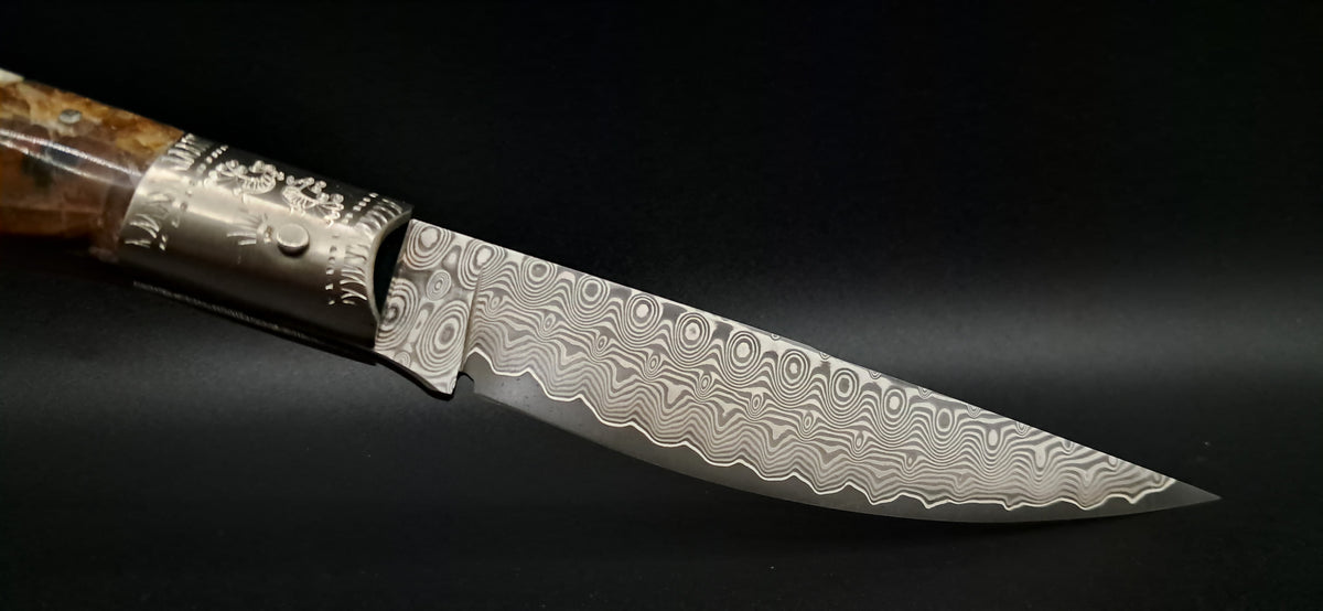 COLTELLO ARTIGIANALE IN STILE DORGALESE