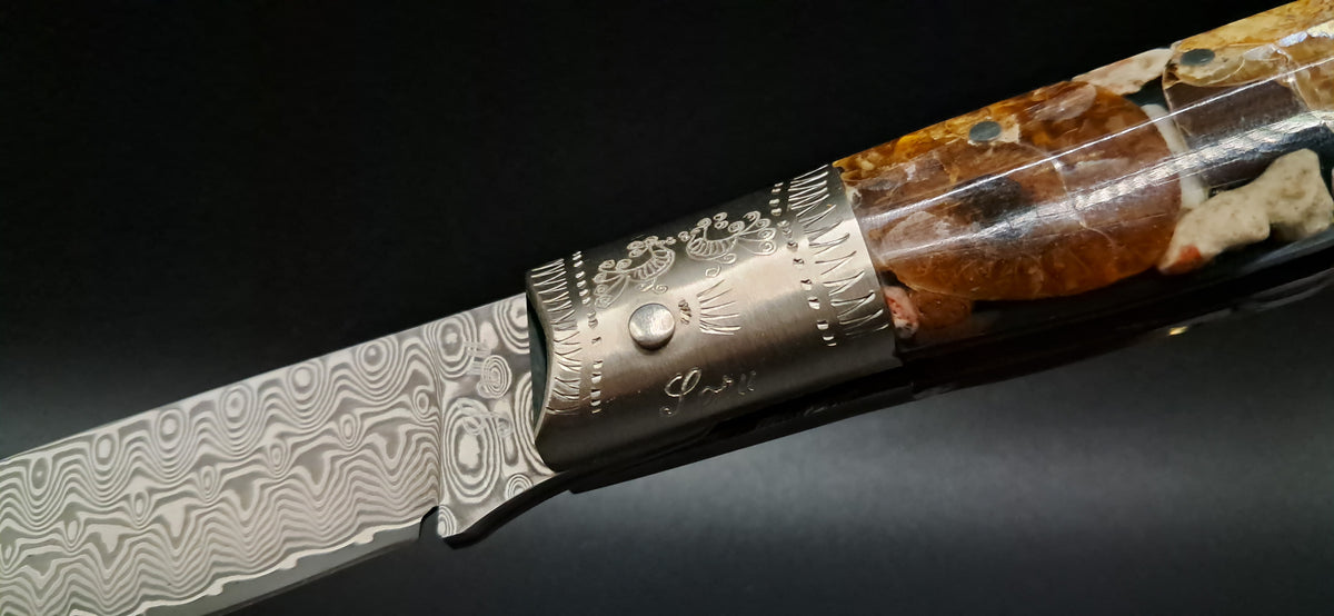 COLTELLO ARTIGIANALE IN STILE DORGALESE