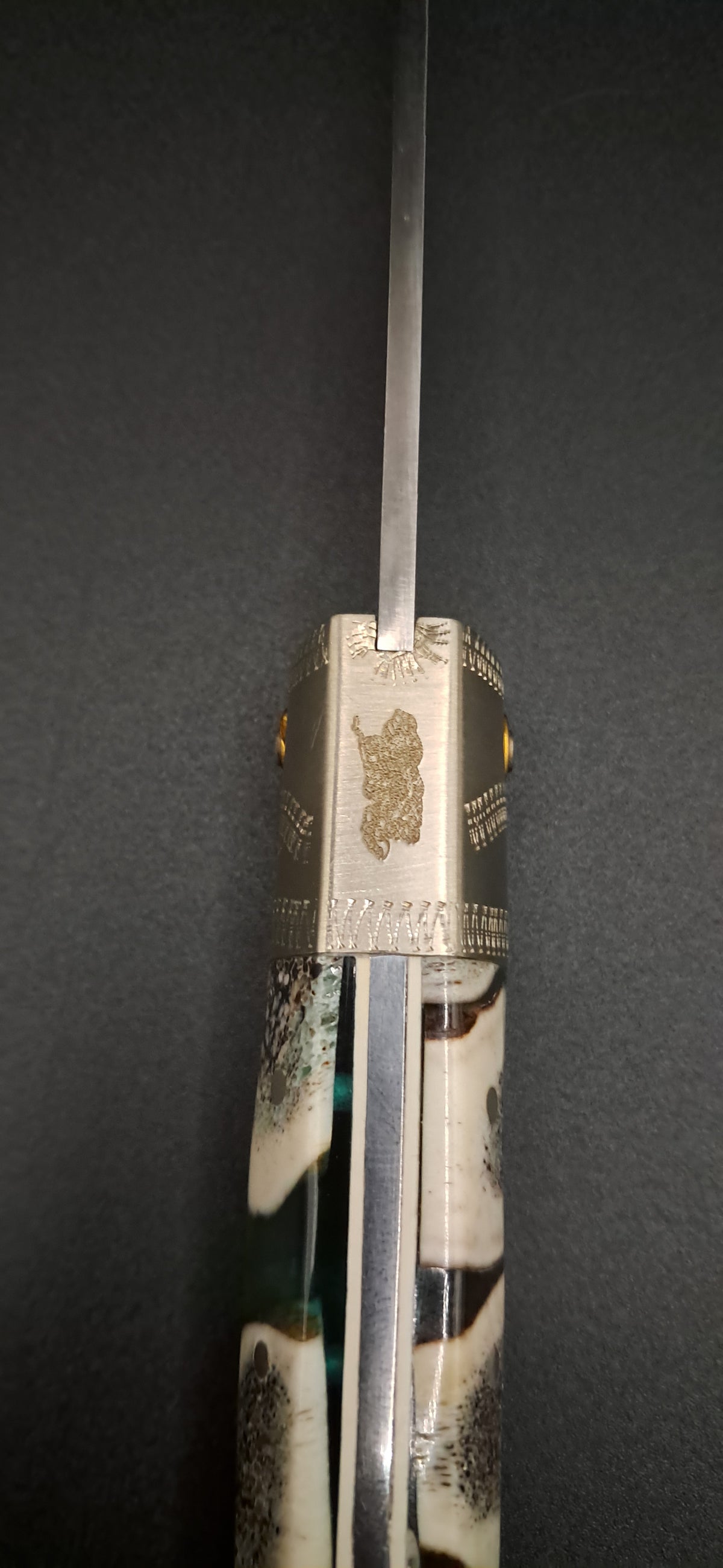 COLTELLO ARTIGIANALE IN STILE DORGALESE