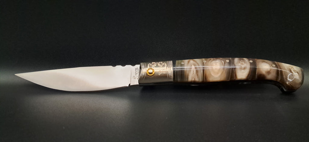 COLTELLO ARTIGIANALE IN STILE PATTADESE