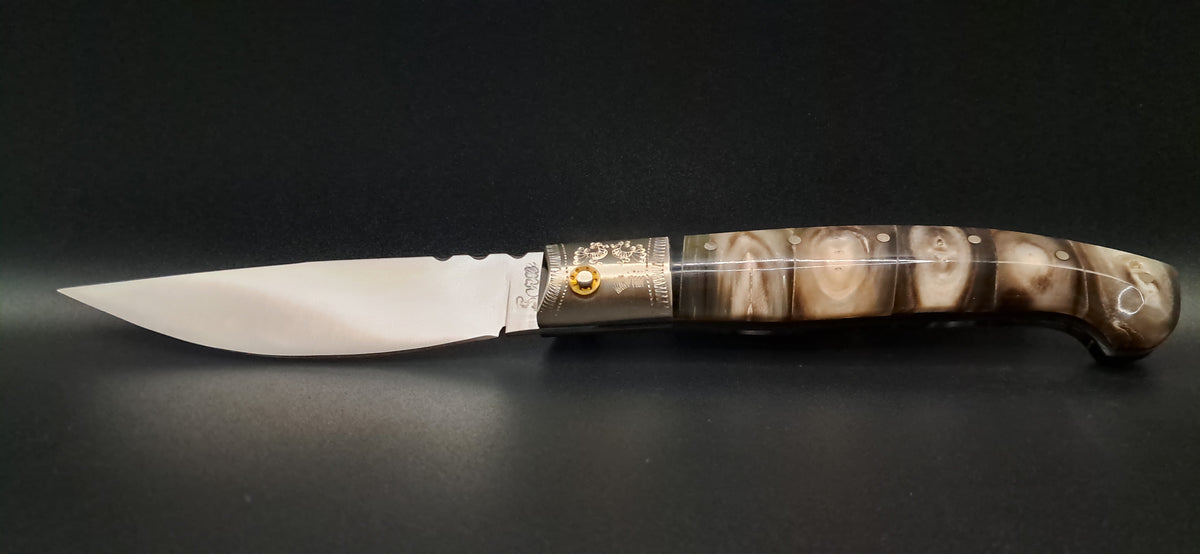 COLTELLO ARTIGIANALE IN STILE PATTADESE
