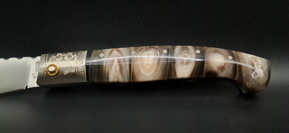 COLTELLO ARTIGIANALE IN STILE PATTADESE