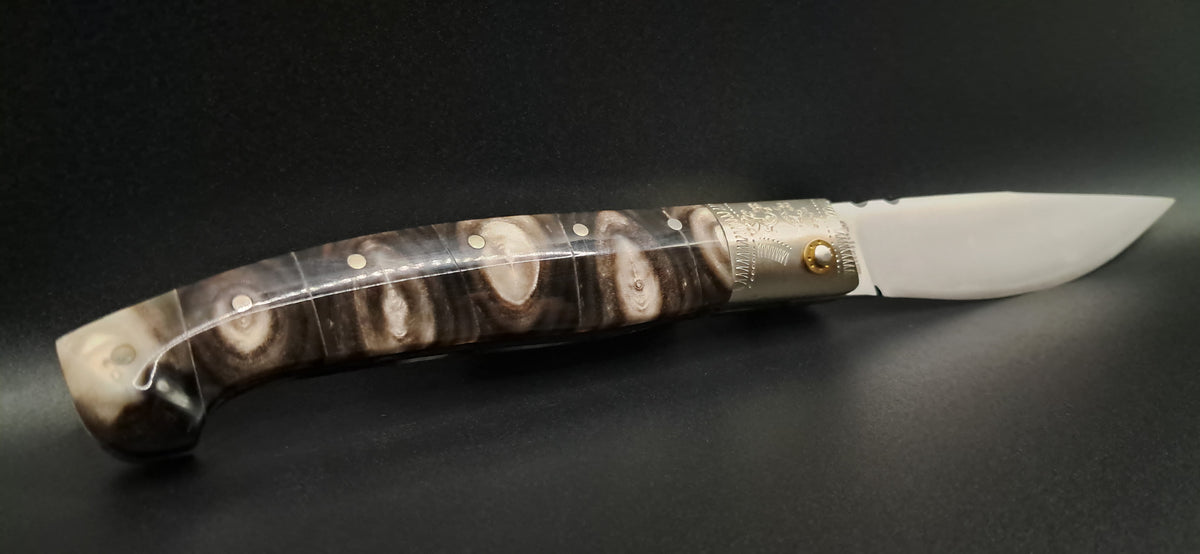 COLTELLO ARTIGIANALE IN STILE PATTADESE