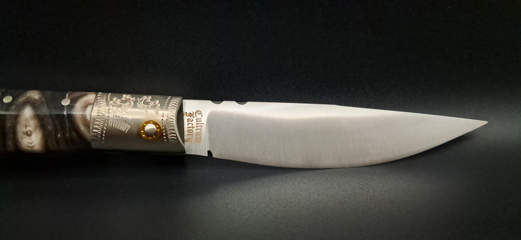 COLTELLO ARTIGIANALE IN STILE PATTADESE