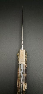 COLTELLO ARTIGIANALE IN STILE PATTADESE